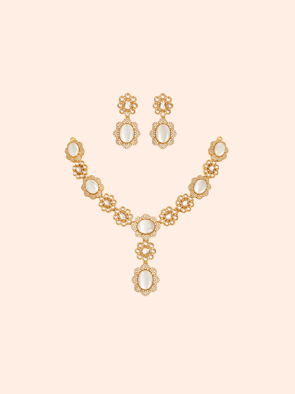 Floral Grace Necklace Set