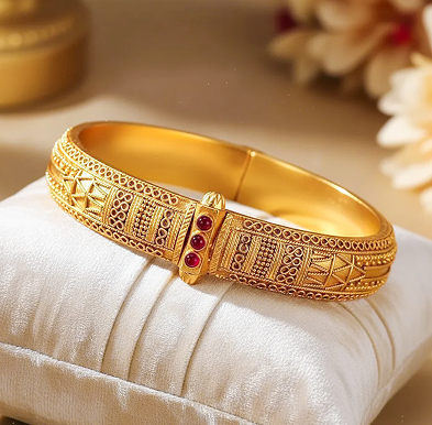 Gold Finish Bangles